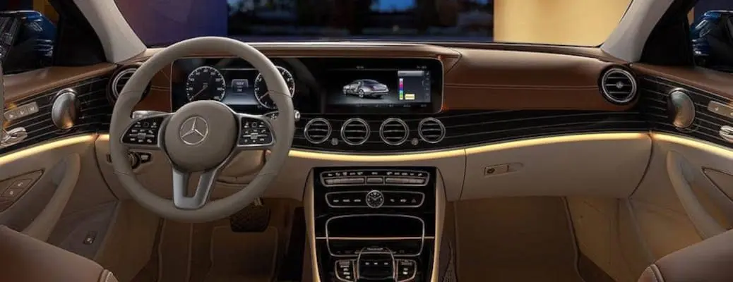 The dashboard in the 2019 Mercedes A Class.
