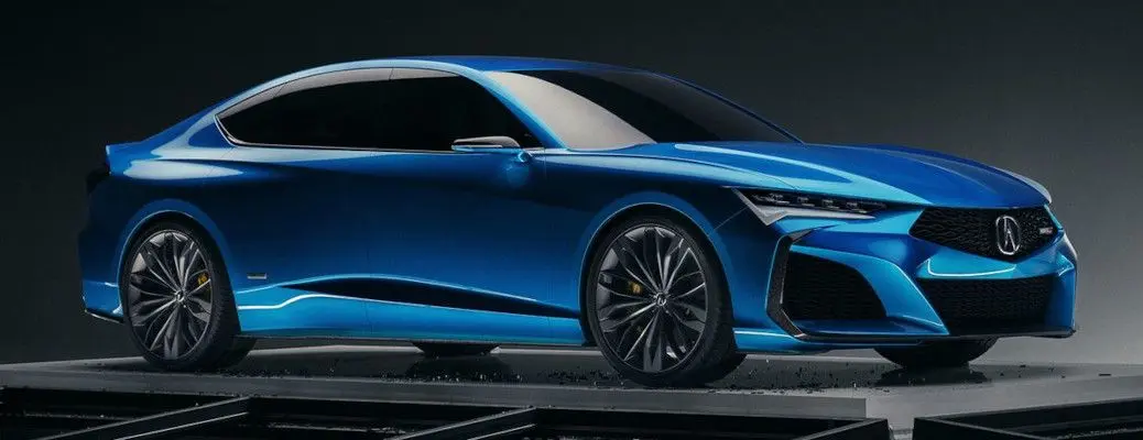 Acura Type S concept exterior.