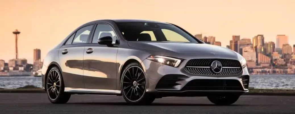 The 2019 Mercedes A Class sedan.