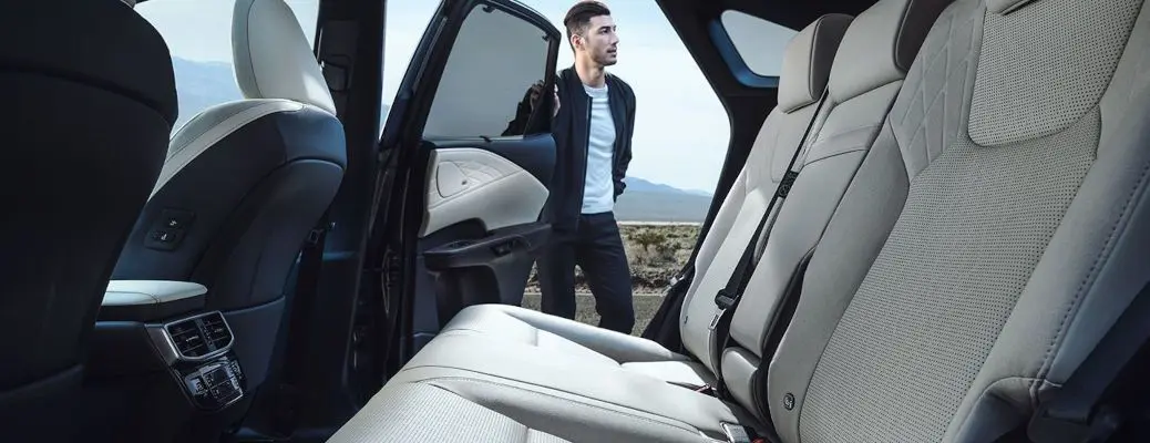 Lexus RX interior view.