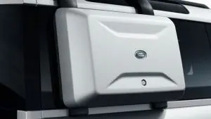 Land Rover Defender side gear carrier.