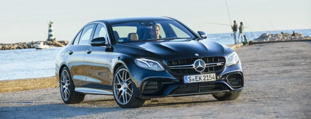 The 2018 Mercedes AMG S63 sedan front exterior