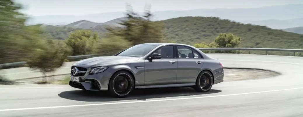 Side exterior of the Mercedes-Benz E63 S