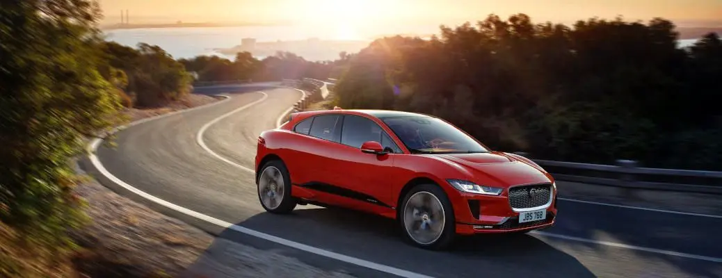 Jaguar I-PACE model side view