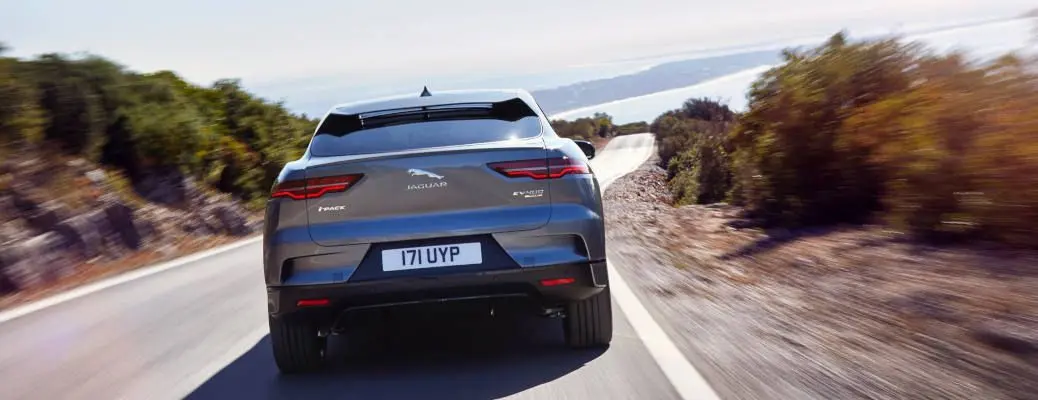 Jaguar I-PACE model rear view