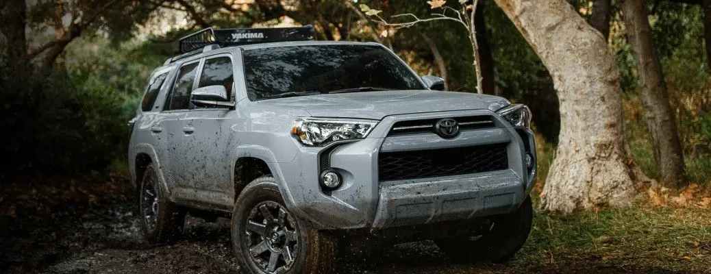 The exterior of the 2021 Toyota 4Runner.