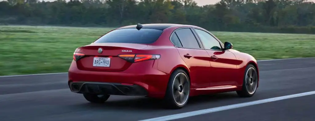 The Alfa Romeo Giulia.