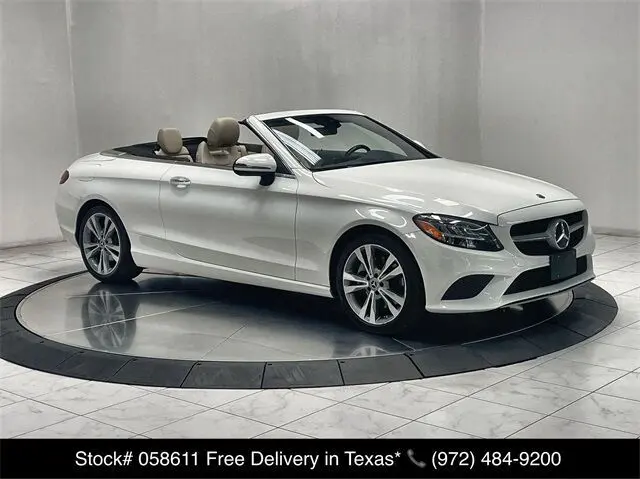 Autos of Dallas is where to Get a Convertible near Dallas like this Mercedes.