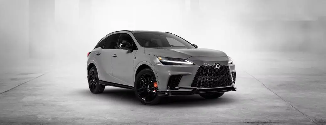 A front quarter view of the Lexus RX 350