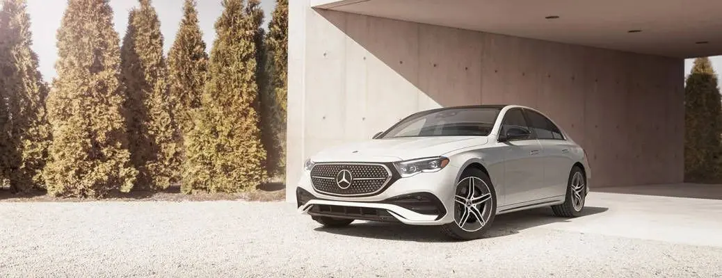 The Mercedes-Benz E-class sedan, one of the maker's popular models.