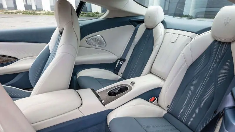 The handcrafted seating in the 2025 Maserati GranTurismo