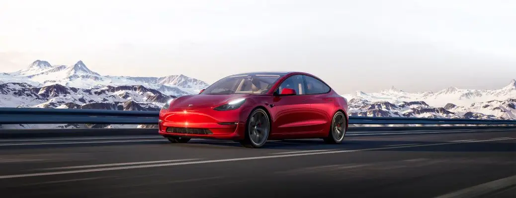 The Tesla Model 3.