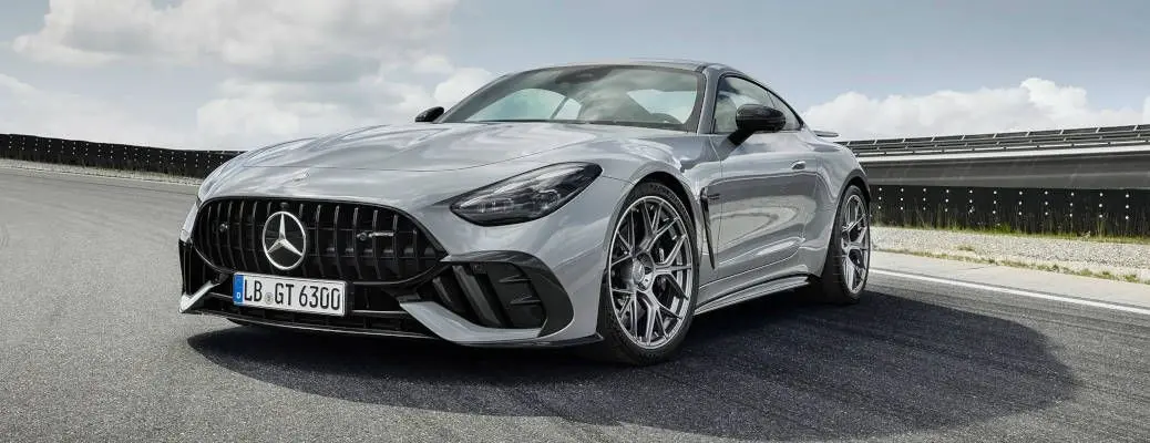 A front quarter exterior view of the AMG GT 63 PRO 4MATIC+