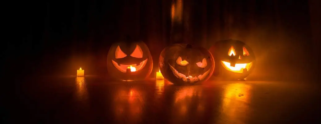 Spooky Halloween jackolanterns near Dallas.