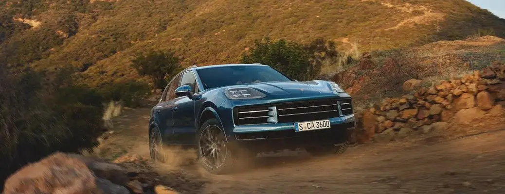 Porsche Cayenne exterior.