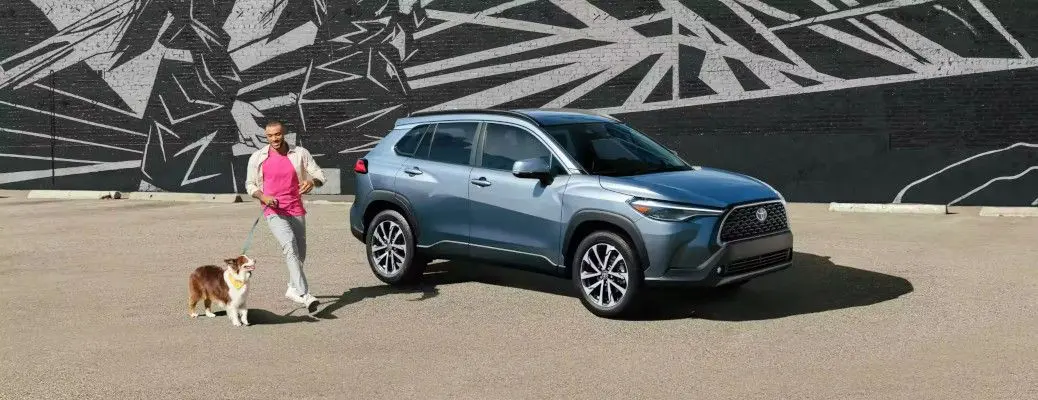 The Toyota Corolla Cross.