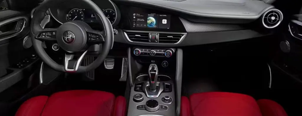 Giulia interior.