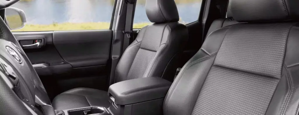 Toyota Tacoma interior.
