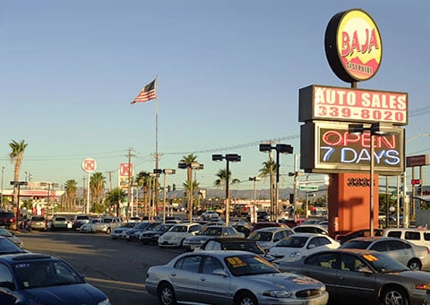 Baja Auto Sales East Las Vegas Location