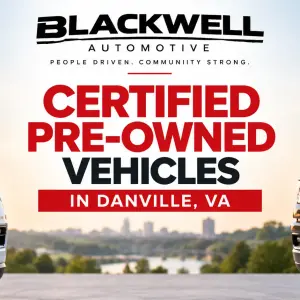 Discover Quality Certified Pre-Owned Vehicles at Blackwell Automotive in Danville, VA