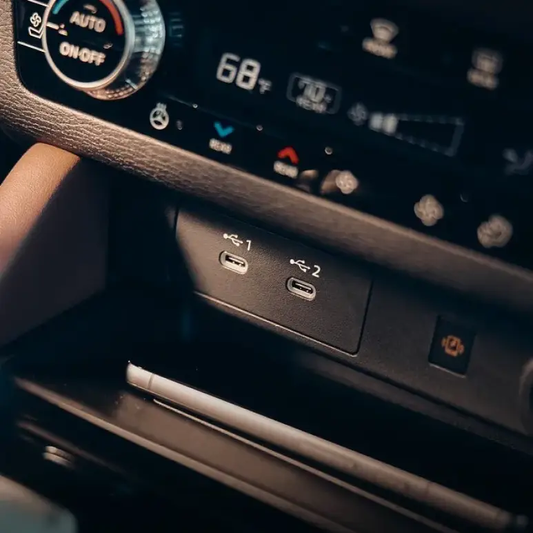 2026 Mitsubishi Outlander available Yamaha premium audio system interior