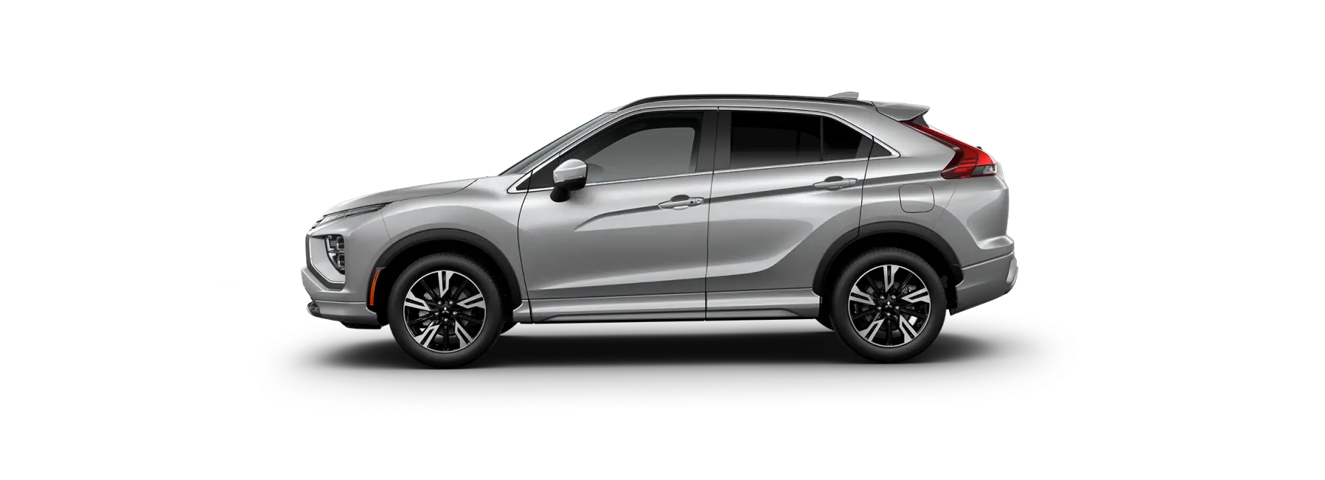 2026 Mitsubishi Eclipse Cross exterior front three-quarter view at Bob Mills Mitsubishi in Myrtle Beach, SC