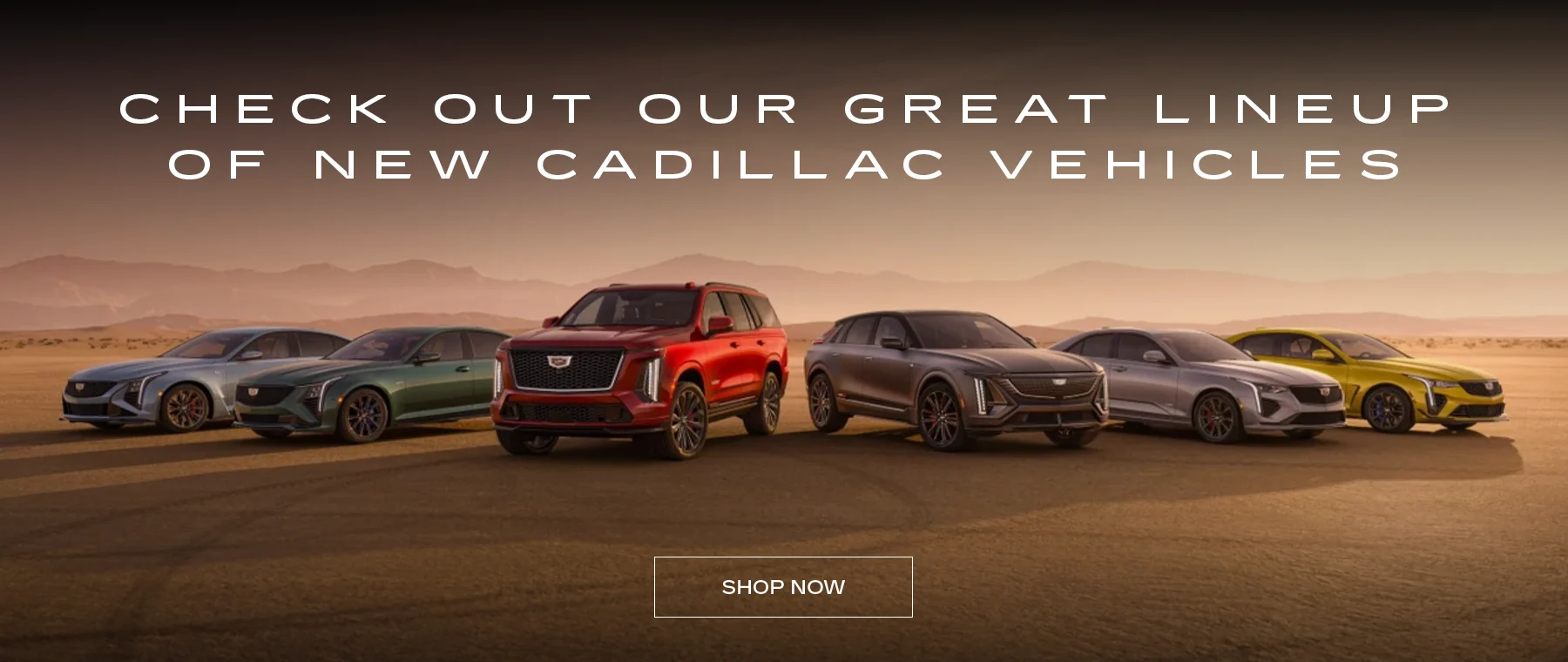 New Vehicles Cadillac
