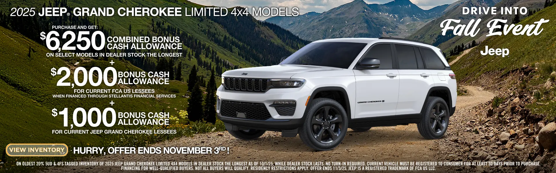 Jeep Grand Cherokee Limited Rebates