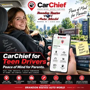 CarChief for Teen Drivers & College Students: More Peace of Mind for Union County Parents