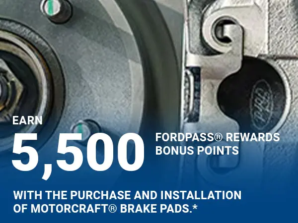 Earn 5,500 FordPass® Rewards