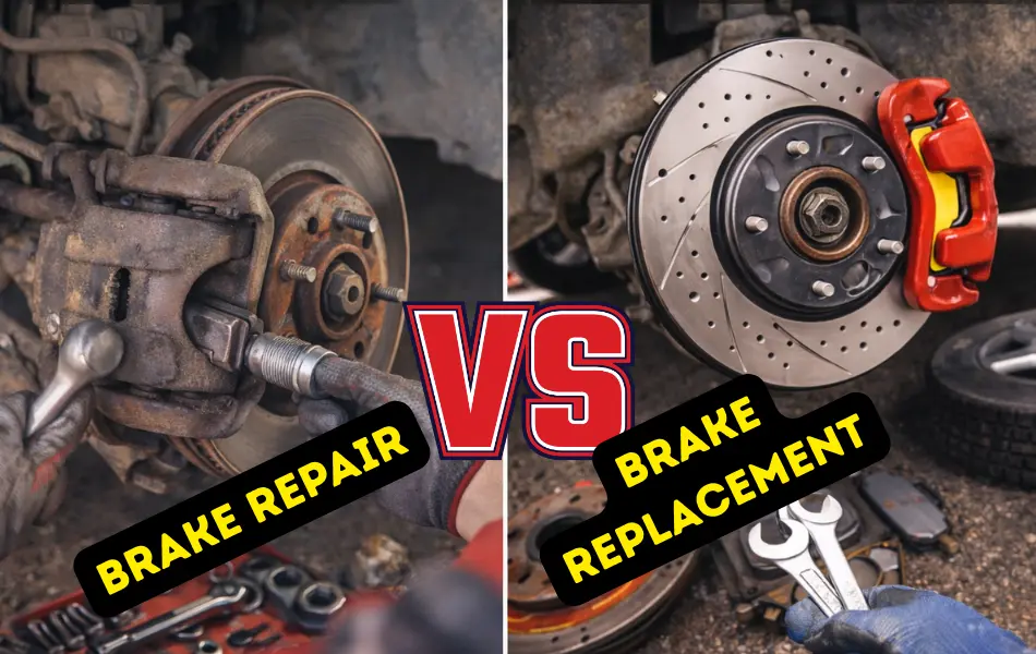Brake Repair vs. Brake Replacement
