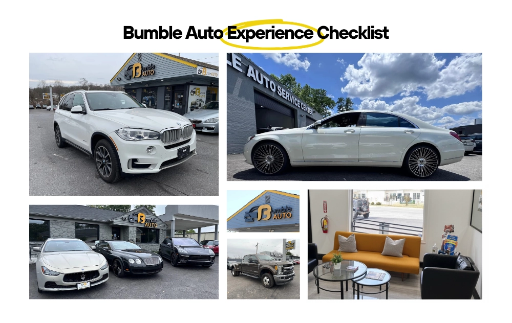 Bumble Auto experience checklist