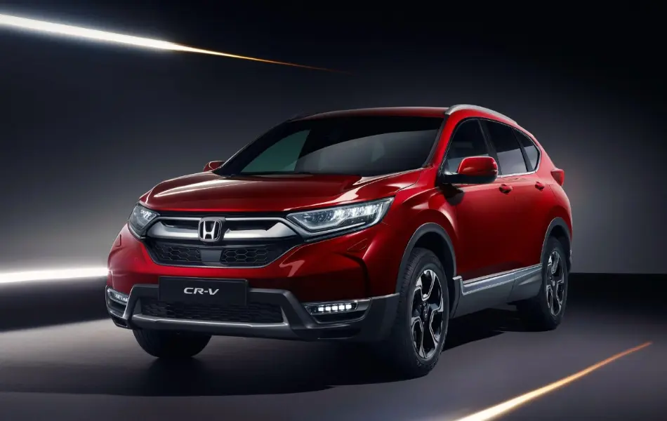 Honda CR-V red color