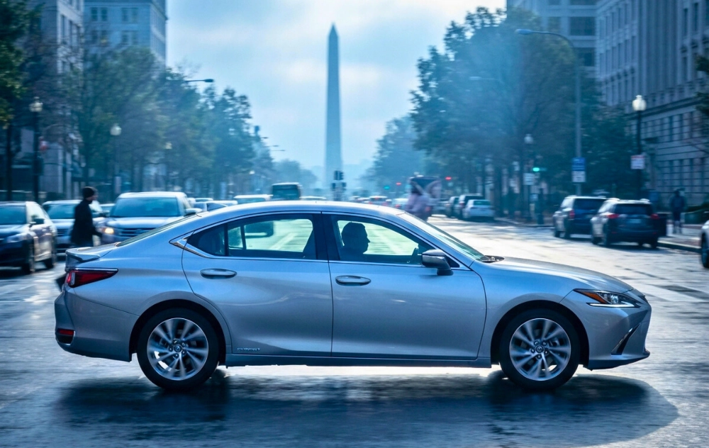 Driving in downtown DC