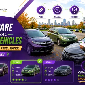 How to Compare Several Used Vehicles in the Same Price Range in Maryland