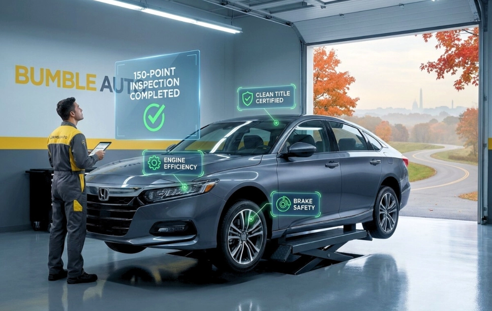 Auto service completed inspection