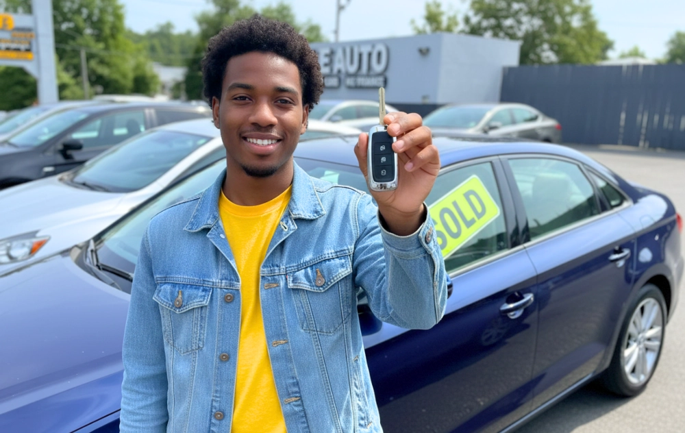 Bumble Auto sold used car to the young man
