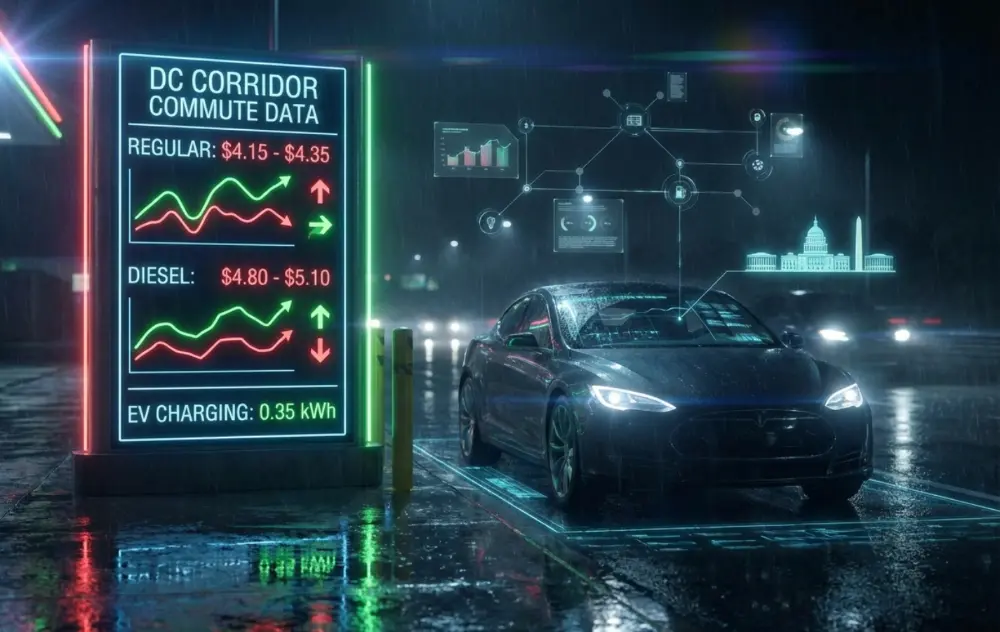 DC Corridor commute data