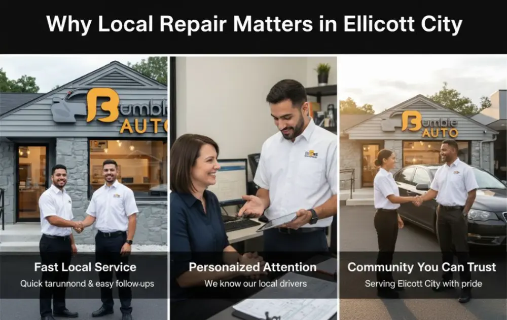 Trustworthy local automotive repair service team in Ellicott City