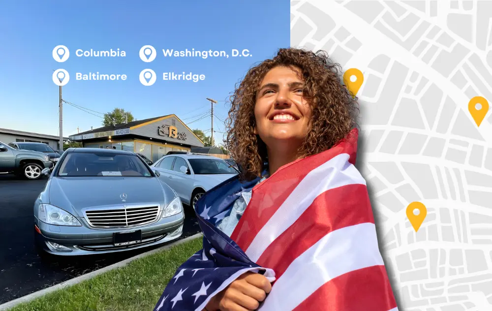 Areas we proudly serve drivers