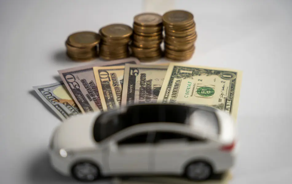 Dollars and coins, Car model