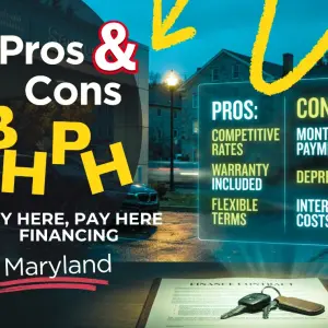 The Pros and Cons of Buy Here, Pay Here Financing in Maryland