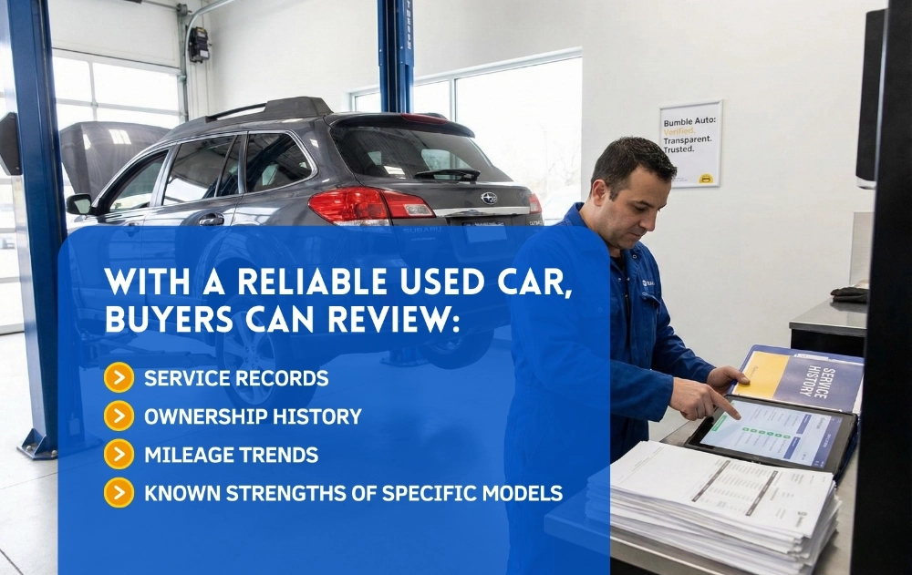 Reliable used car benefits
