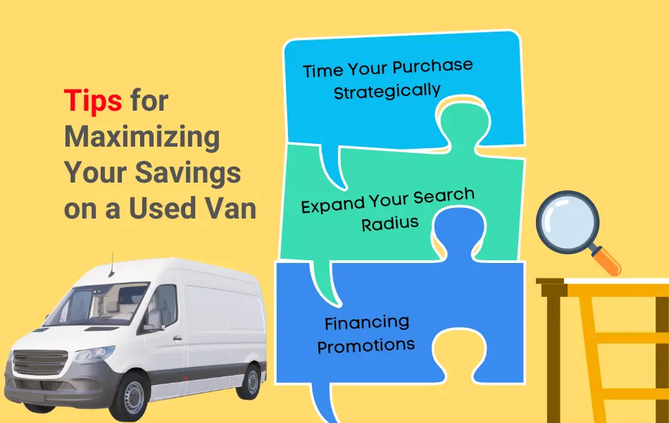 Savings on a Used Van tips