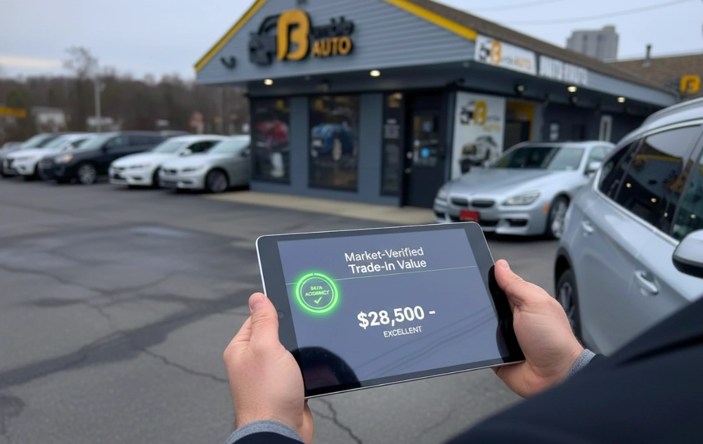 Market-verfied trdae-in value