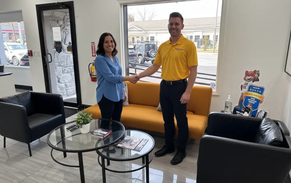 Bumble Auto deal with lady client