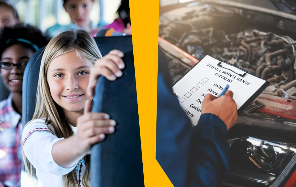Vehicle inspection, School van