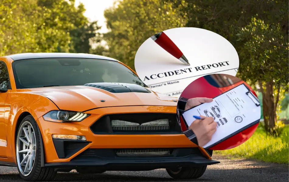 Vehicle history and accident report