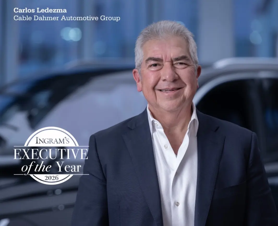 Carlos Ledezma Ingrams 2026 Executive of the Year