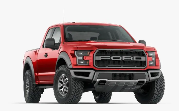 2022 Ford Raptor red